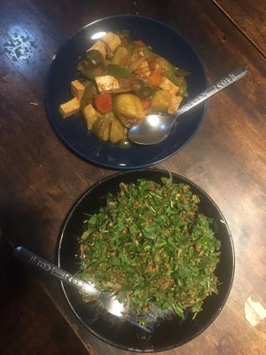 Watdar Chat & Parang Ma Nai at The Swan Burmese Cuisine in Chiang Mai