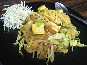 Gar jii gai (no egg)  at The Swan Burmese Cuisine in Chiang Mai