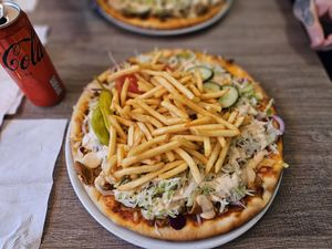 Vego kebab at Haga Pizzeria in Borlange