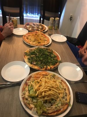 Amazing vegan pizza 🍕🤤  at Haga Pizzeria in Borlange