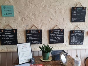 Current dishes as of 20/08/2022 at The Green Cottage in Louth