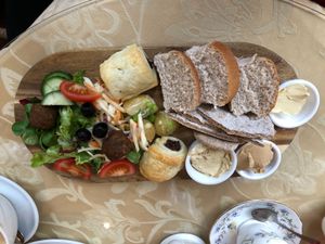 Vegan Platter.  at The Green Cottage in Louth
