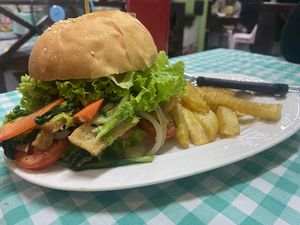   at LaungXaiKham Restaurant in Vang Vieng