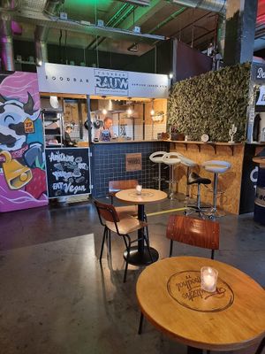 Foodbar Rauw inside the Foodhall at Foodbar Rauw in Enschede