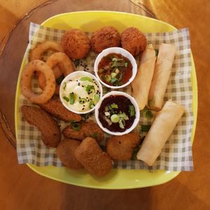 Snack platter at Foodbar Rauw in Enschede