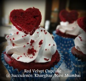 Red Velvet Muffin @ Succulence Kharghar at Succulence in Navi Mumbai