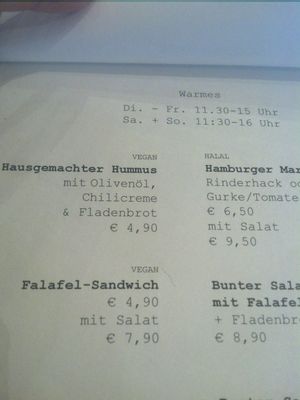 Lunch at Aniis in Frankfurt