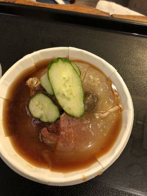 vinasse taiwanese meatball  at JinZhi Hong Zao Su Rou Yuan in New Taipei City