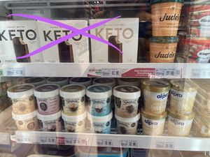 Icecreams  at KUL - Jaya Grocer - T2 in Sepang