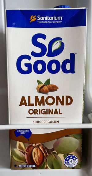 Almond milk from Jaya Grocer, Kuala Lumpur  at Jaya Grocer - The Intermark in Kuala Lumpur