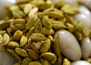 Organic cardamon pods at Community Foods Co-op at Community Foods in Cairns