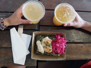 Frittata at Rusty Farmer Market in Cairns