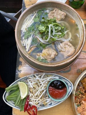 vegan pho   at Kimmade - Food Village in Utrecht