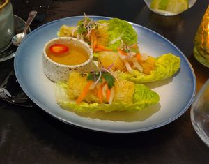 Vegan nem at Kimmade - Food Village in Utrecht