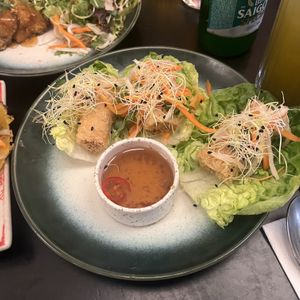 Spring rolls  at Kimmade - Food Village in Utrecht