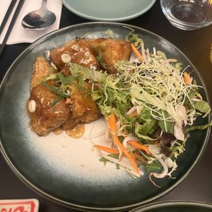 Miso auberigine  at Kimmade - Food Village in Utrecht