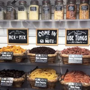 George’s Street Arcade at Nutty Delights in Dublin