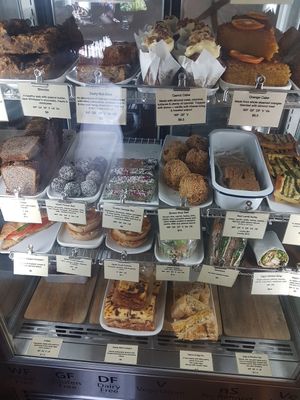 Lots of gf, vegan and vegetarian options. at The Cozy Corner in Taupo