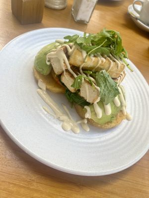 Vegan stack  at The Cozy Corner in Taupo