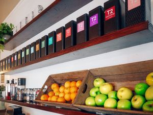 Lost and lots of teas
 at The Cozy Corner in Taupo