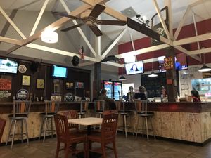 Great place to sit at Waynesville Pizza Company in Waynesville