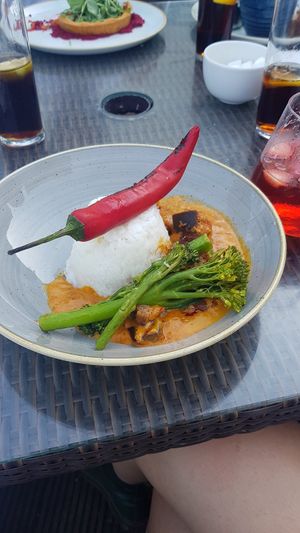 Coconut Curry at The Ship Inn in Lymington