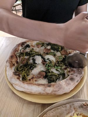 The one with the friarelli at Purezza Camden in London