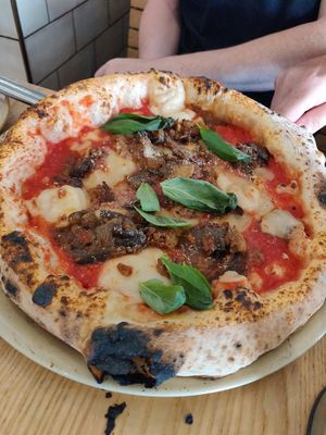 Pizza at Purezza Camden in London