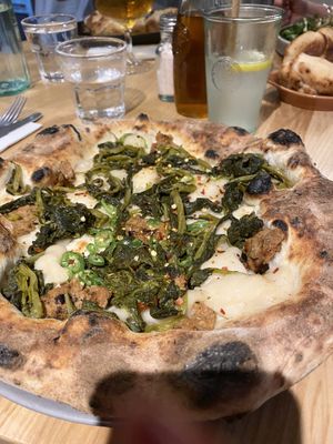 THE ONE WITH THE FRIARIELLI at Purezza Camden in London