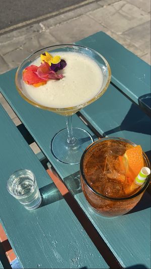 cocktails at Purezza Camden in London