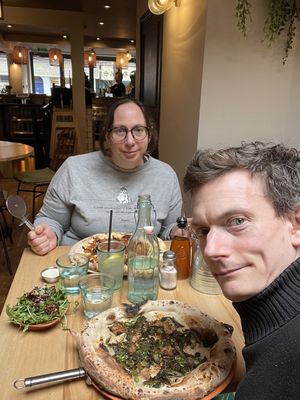 Sharing the #veganuary joy #Veganuary at Purezza Camden in London