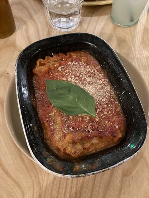 Lasagna  at Purezza Camden in London