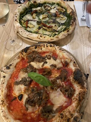 The One with the Nduja and The One with the Pesto  at Purezza Camden in London