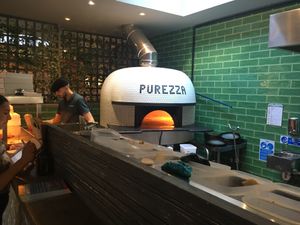 Where they make them at Purezza Camden in London