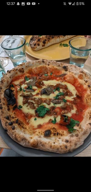 Pizza at Purezza Camden in London