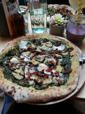 The one with the pesto at Purezza Camden in London