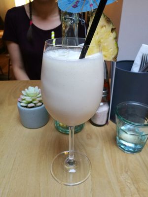 Banana no colada at Purezza Camden in London
