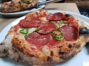 Pepperoni at Purezza Camden in London