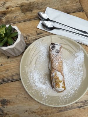 Cannoli  at Purezza Camden in London