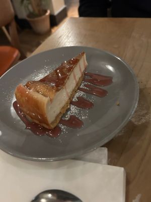 If you get one thing here get the cheese cake!!!  at Purezza Camden in London