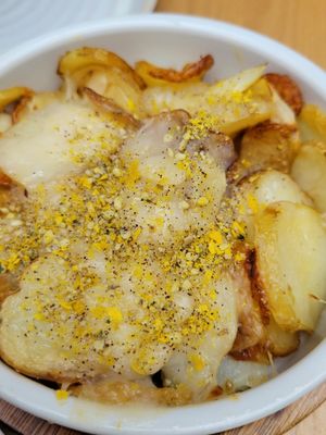 Potatoes at Purezza Camden in London