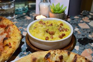 Mac&cheese  at Purezza Camden in London