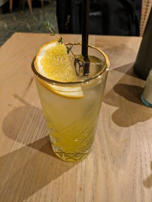 Mocktail at Purezza Camden in London