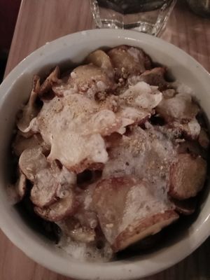 Potatoes at Purezza Camden in London