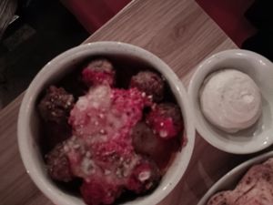 Meatballs at Purezza Camden in London