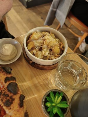 Potatoes at Purezza Camden in London