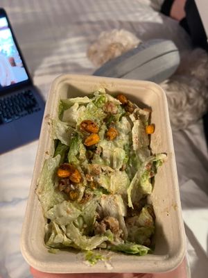 Caesar salad was amazing at Purezza Camden in London