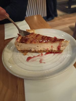 Cheesecake at Purezza Camden in London