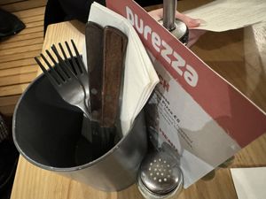 table  at Purezza Camden in London