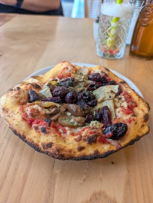 Four Seasons Pizza at Purezza Camden in London